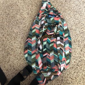 Colorful Kavu Strapped Backpack